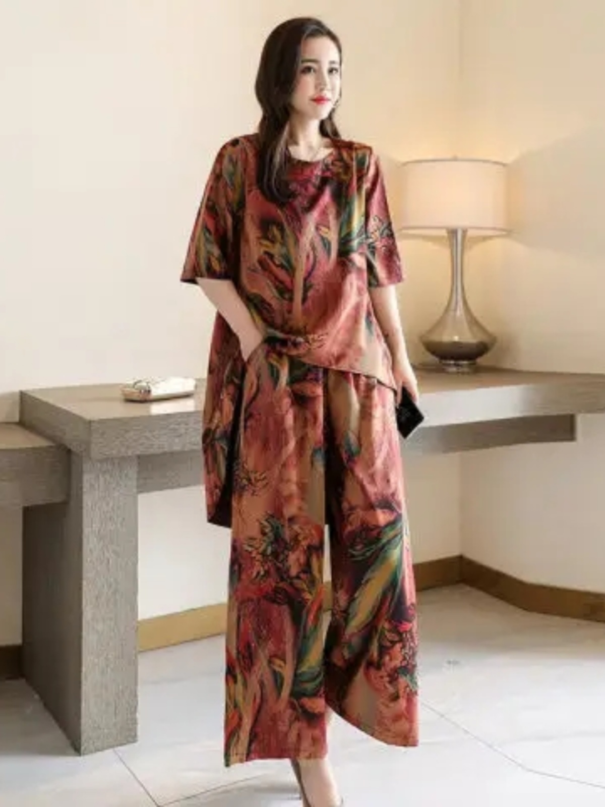 Fashionable Printed Short Slee - Women Fashion Over The Years review and price
