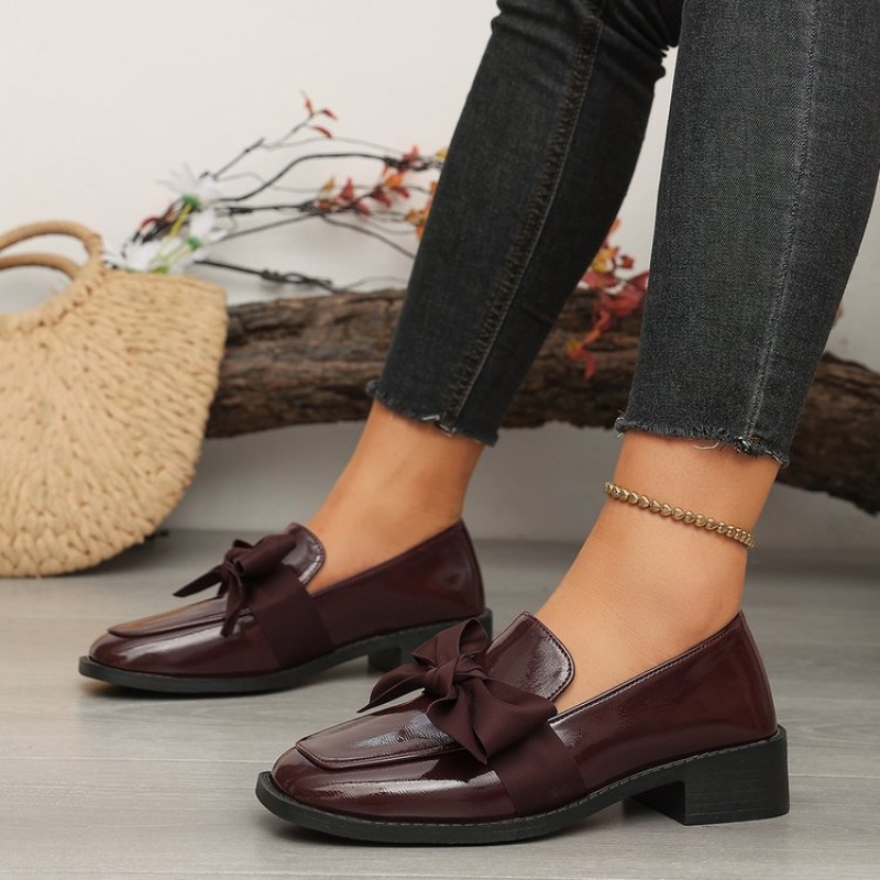 Fashion Bowknot Slip On Loafer - Women'S Fashion Shoes review and price